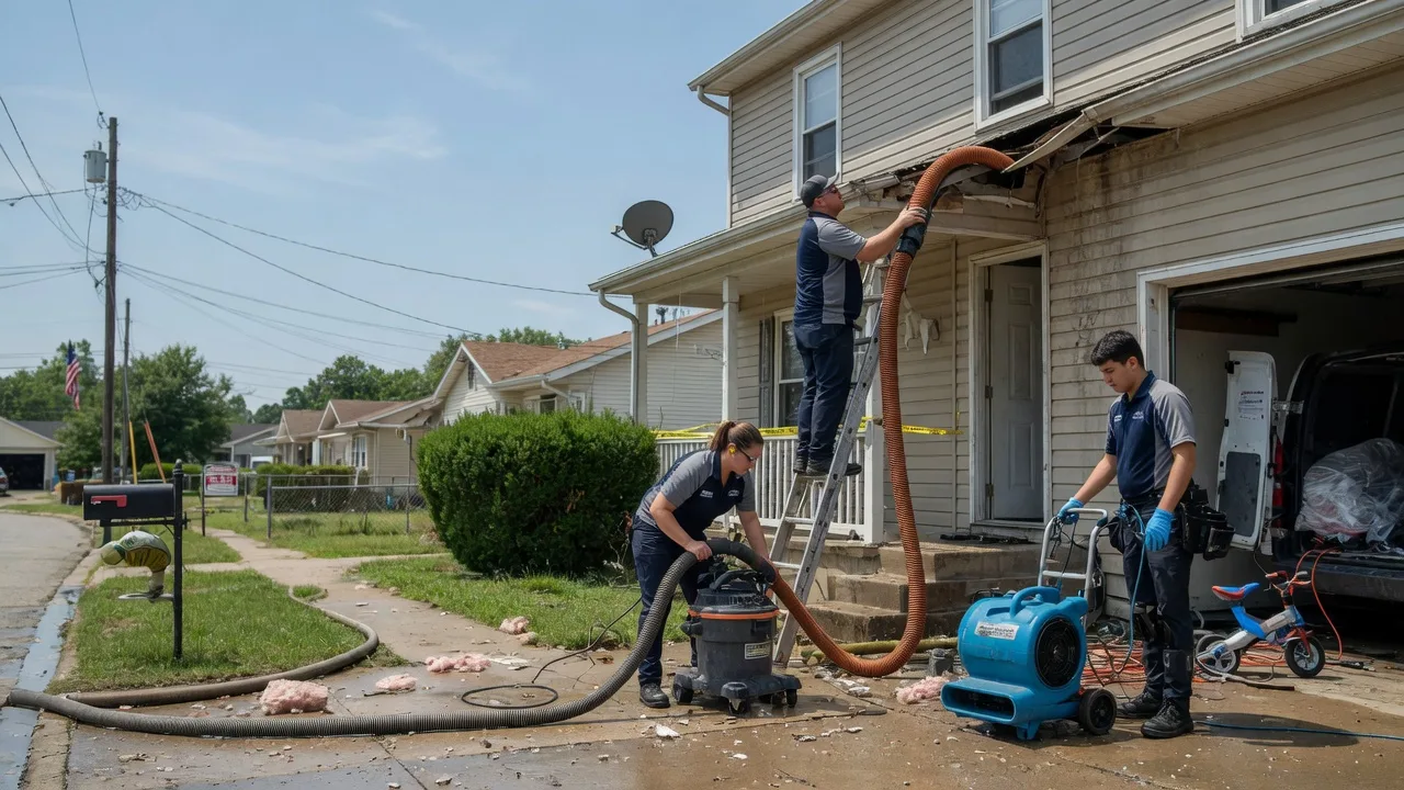 Water Damage Restoration in Mapleton, ND near me